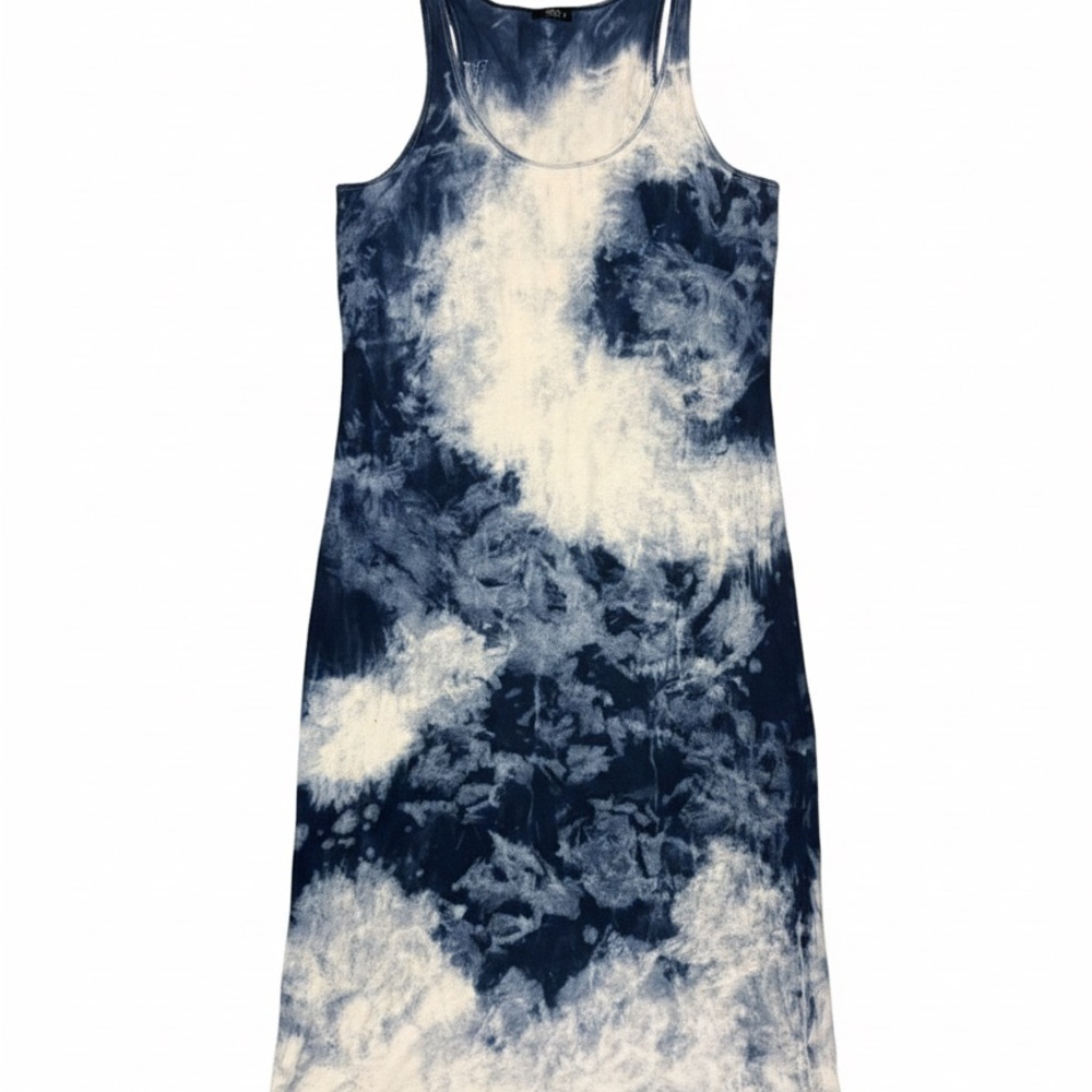 Polo by Ralph Lauren Blue and White Maxi Dress - Picture 3 of 5